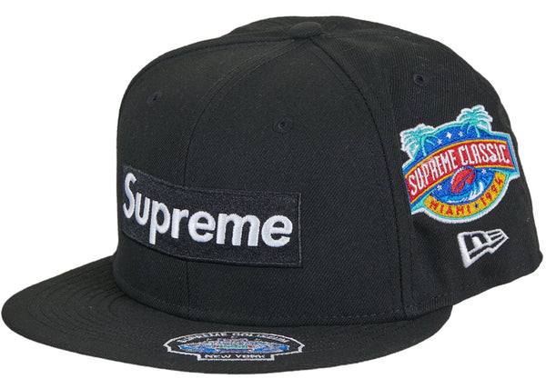 Supreme Championships Box Logo New Era Fitted Hat Black